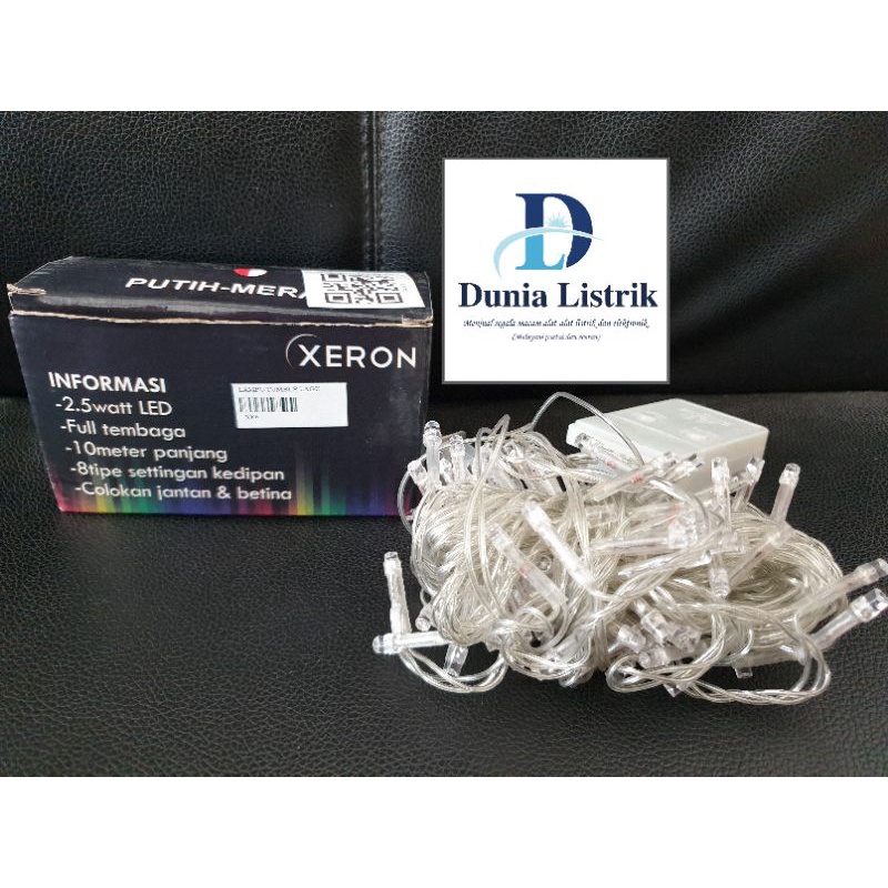 lampu tumblr merah putih 10m