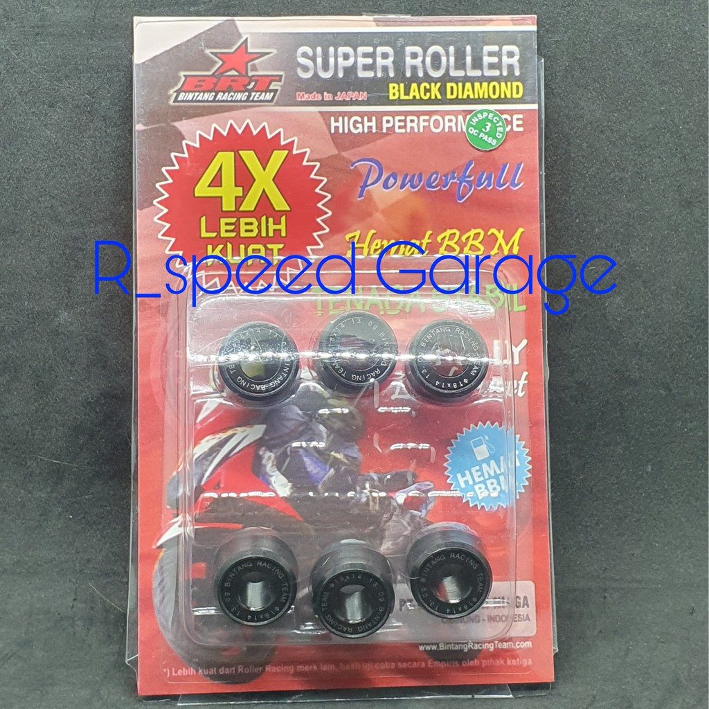 SUPER ROLLER BRT VARIO 110 KARBU BEAT SCOOPY SPACY VARIO 110 FI