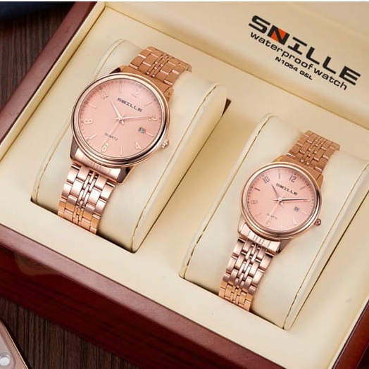 Jam Tangan SNILLE Couple Rantai Original Anti Air  Bisa Beli satuan