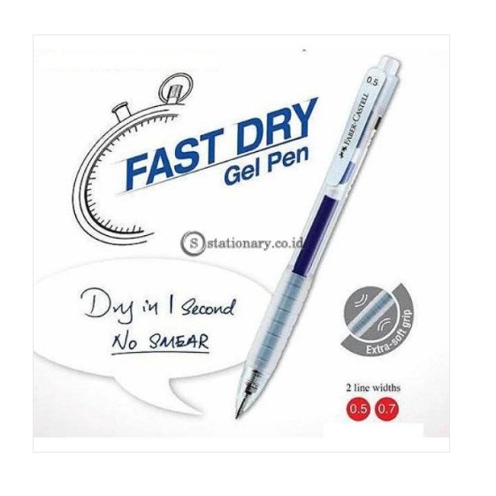 

Faber Castell Ballpoint Air Gel Black Ink 0.7mm #640299