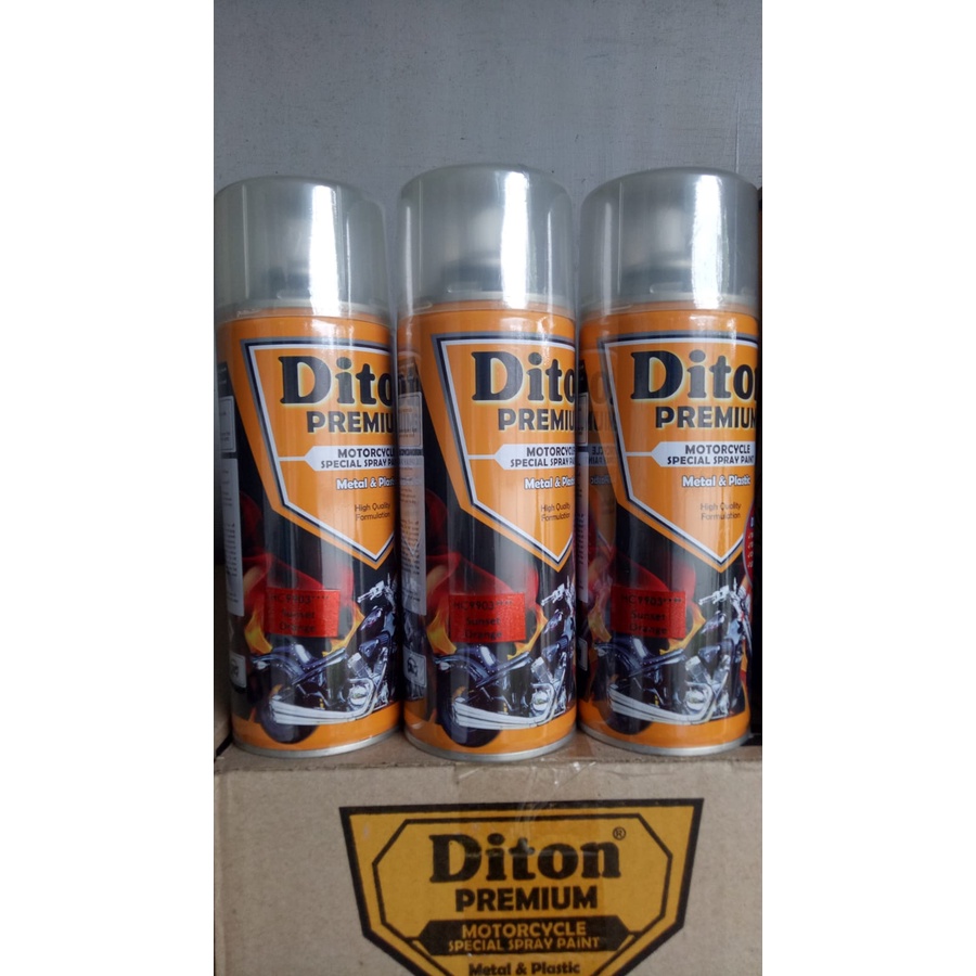 cat semprot pilok pilox diton premium sunset orange 9903 hc 9903 **** 400cc pilok orange sunset 400cc