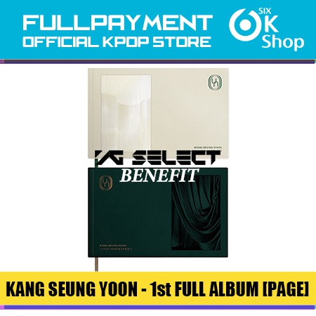 [YG SELECT BENEFIT] KANG SEUNG YOON - 1ST FULL ALBUM [PAGE]