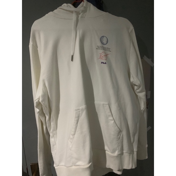 FILA x BTS Nebula Hoodie White