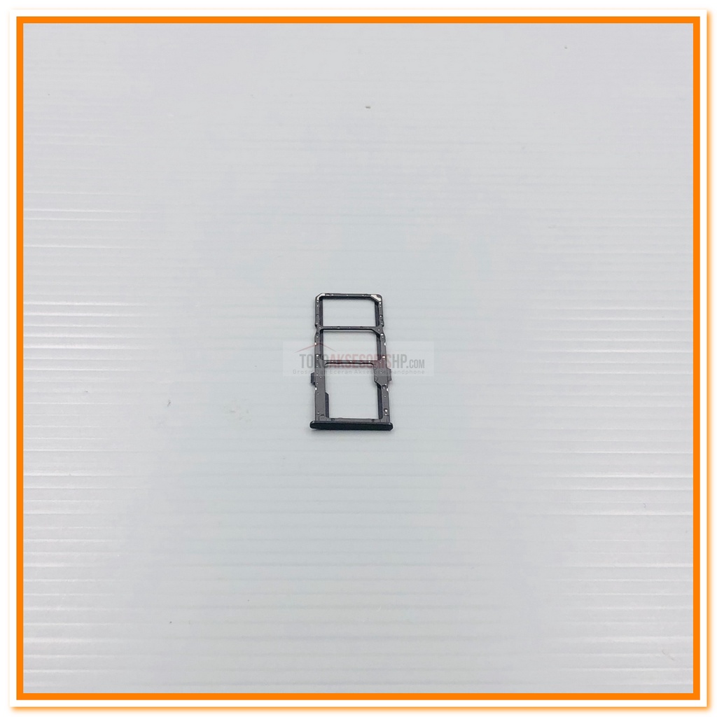 SIM TRAY SAMSUNG A51 / SIM LOCK / TEMPAT SIM CARD / SLOT KARTU-HITAM