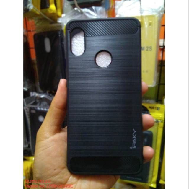 CASE XIAOMI REDMI NOTE 7 NOTE 7 PRO IPAKY CARBON FIBER XIAOMI REDMI NOTE 7 SOFT CASE