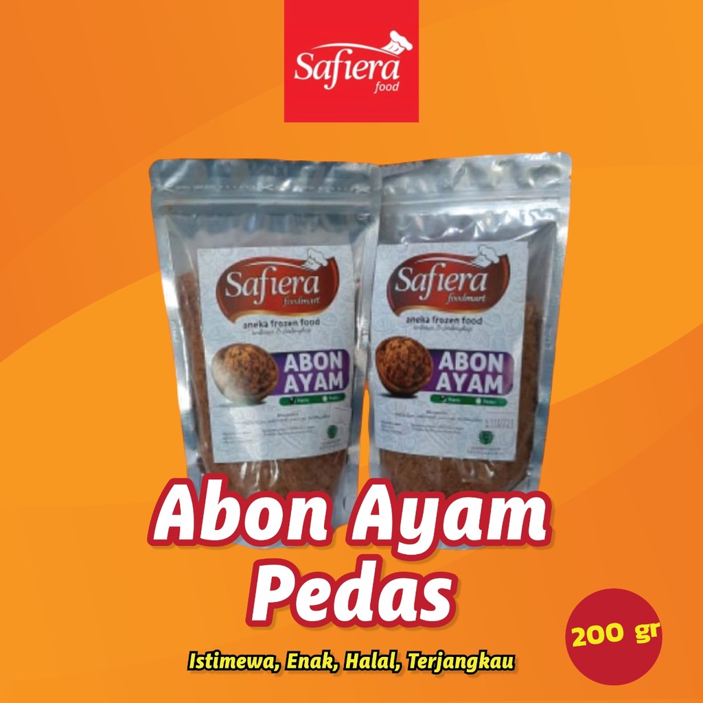 

Abon Ayam Pedas Safiera Food