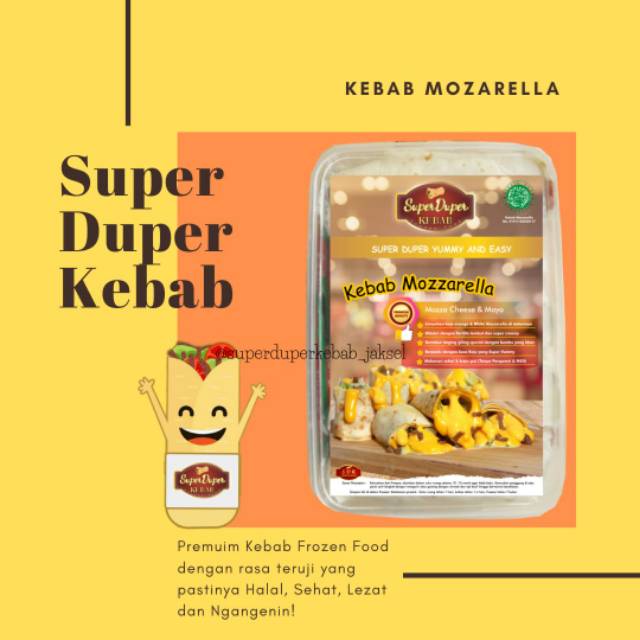 

Kebab Mozarella by Super Duper Kebab