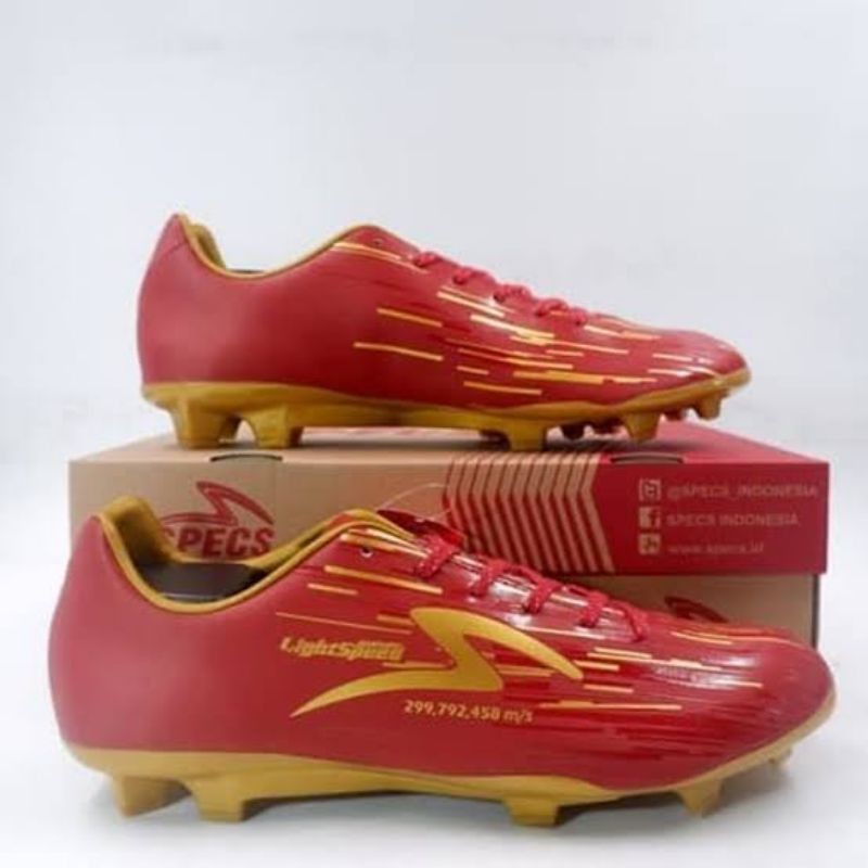 SEPATU BOLA SPECS ACCELERATOR LIGHTSPEED  REBORN FG MAROON
