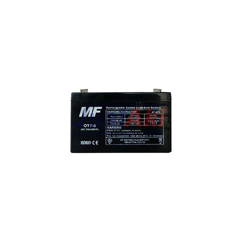 VRLA Battery MF OT7-6 (7Ah 6Volt)