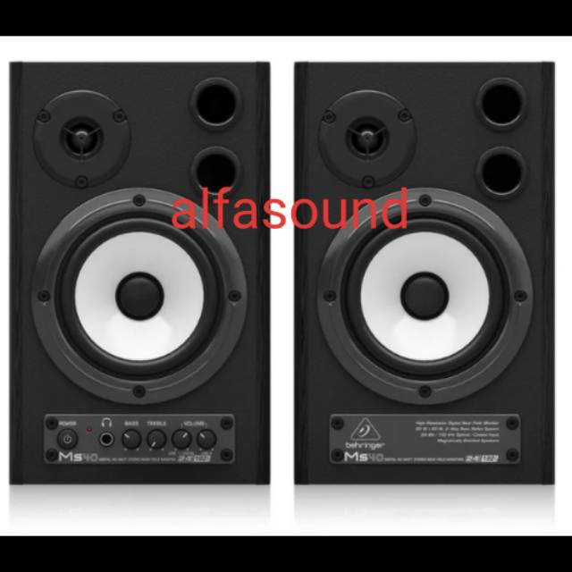 Speaker Monitor Studio BEHRINGER MS 40 RECORDING MS40