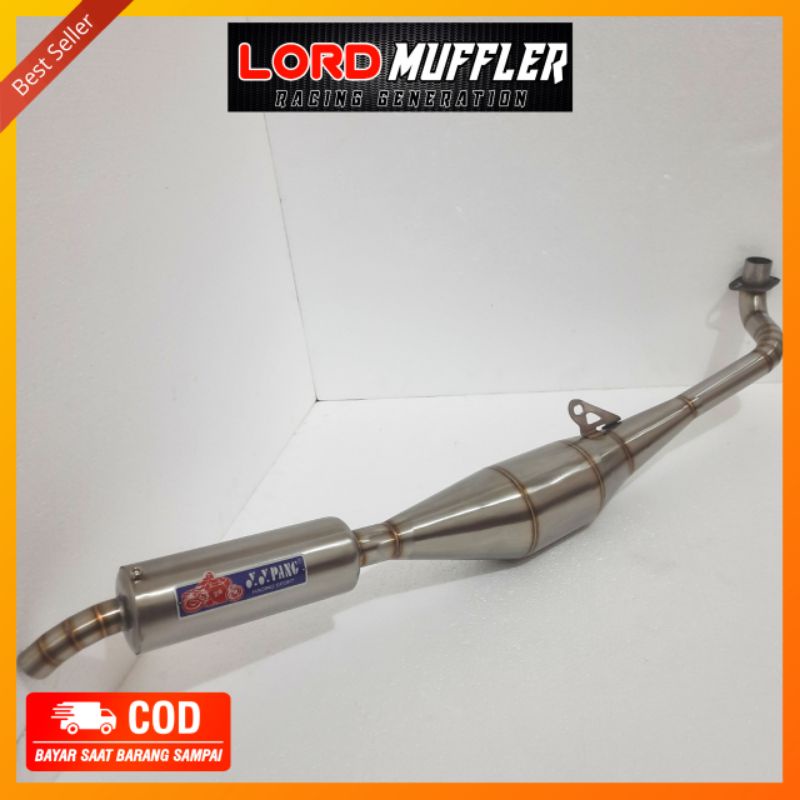 knalpot racing f1zr, F1ZR, fizr, poswan, force 1, stenless steel YY PANG