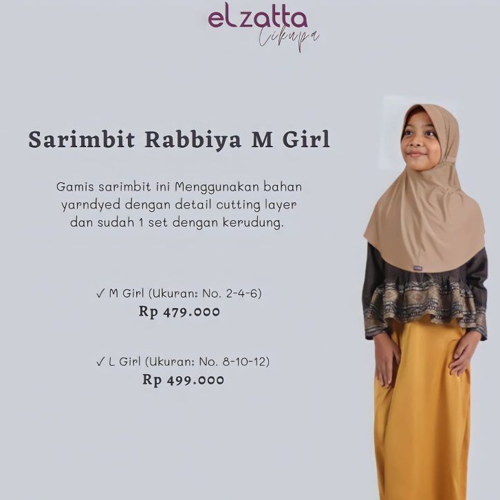 ELZATTA SARIMBIT RABBIYA GRL