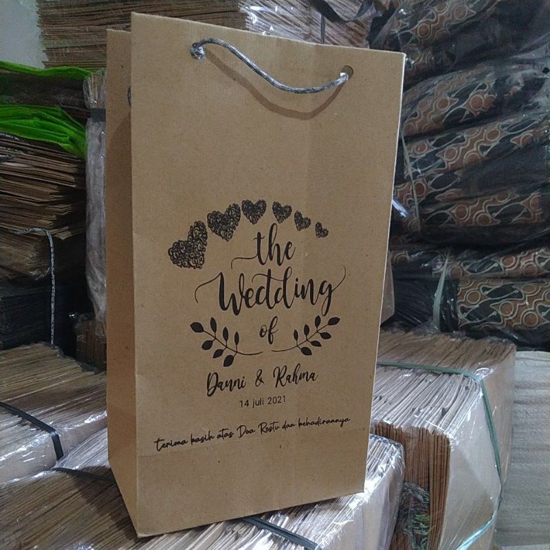 paperbag wafer +sablon gratis 15x25