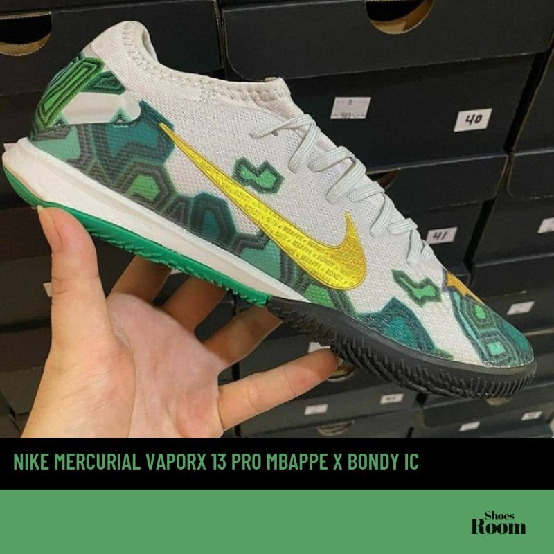 Sepatu Futsal Nike Mercurial VaporX 13 Pro Mbapee X Bondy IC