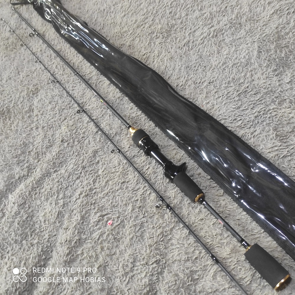 joran pancing 602UL dan 662UL BC carbon solid zeus 180 dan 198