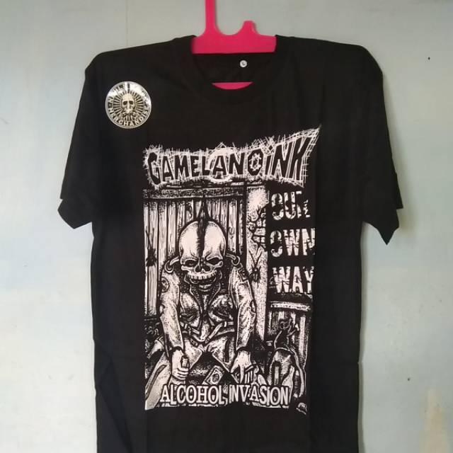 Kaos Band Musik Punk Gamelanoink Kualitas Distro