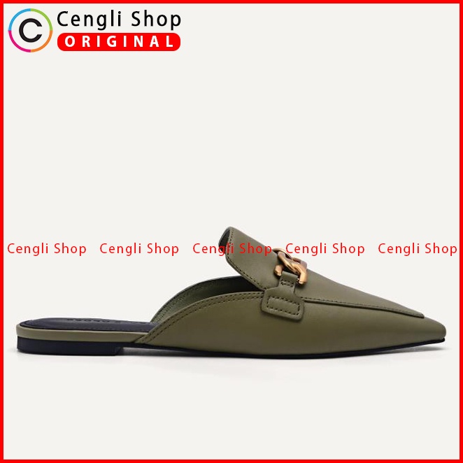 SEPATU SANDAL PEDRO WANITA ORIGINAL CASUAL BRANDED ASLI HIJAU PW018