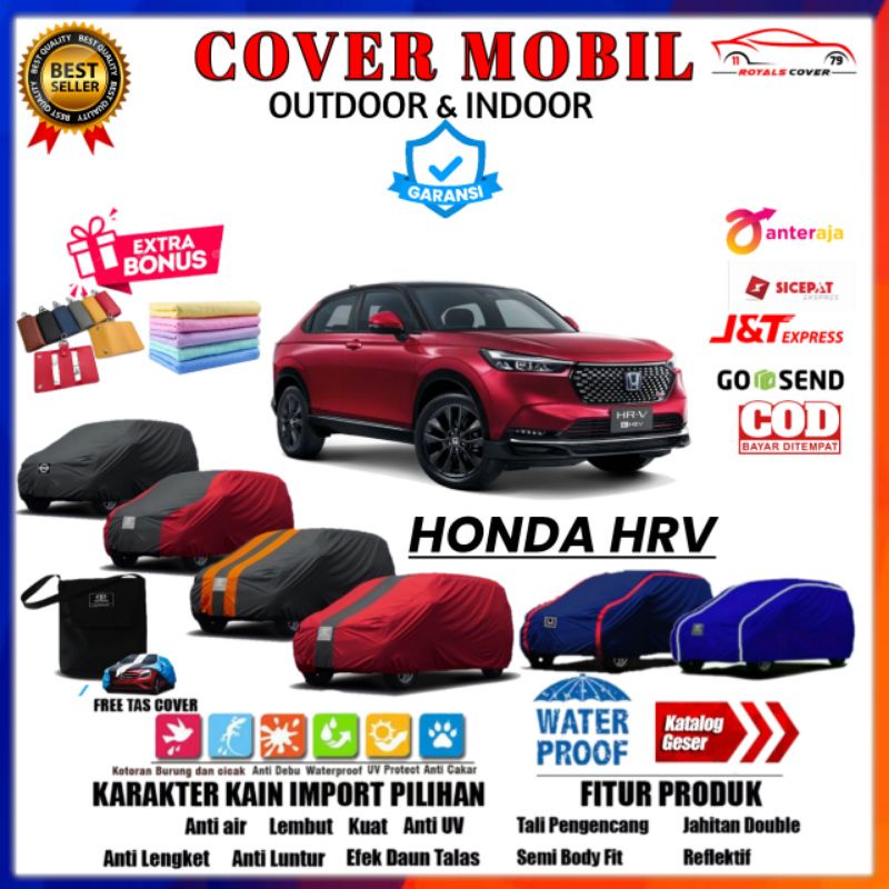 Body Cover Mobil HRV Sarung Mobil Honda HRV Selimut Mantel Tutup Penutup Outdoor Waterproof Anti Air