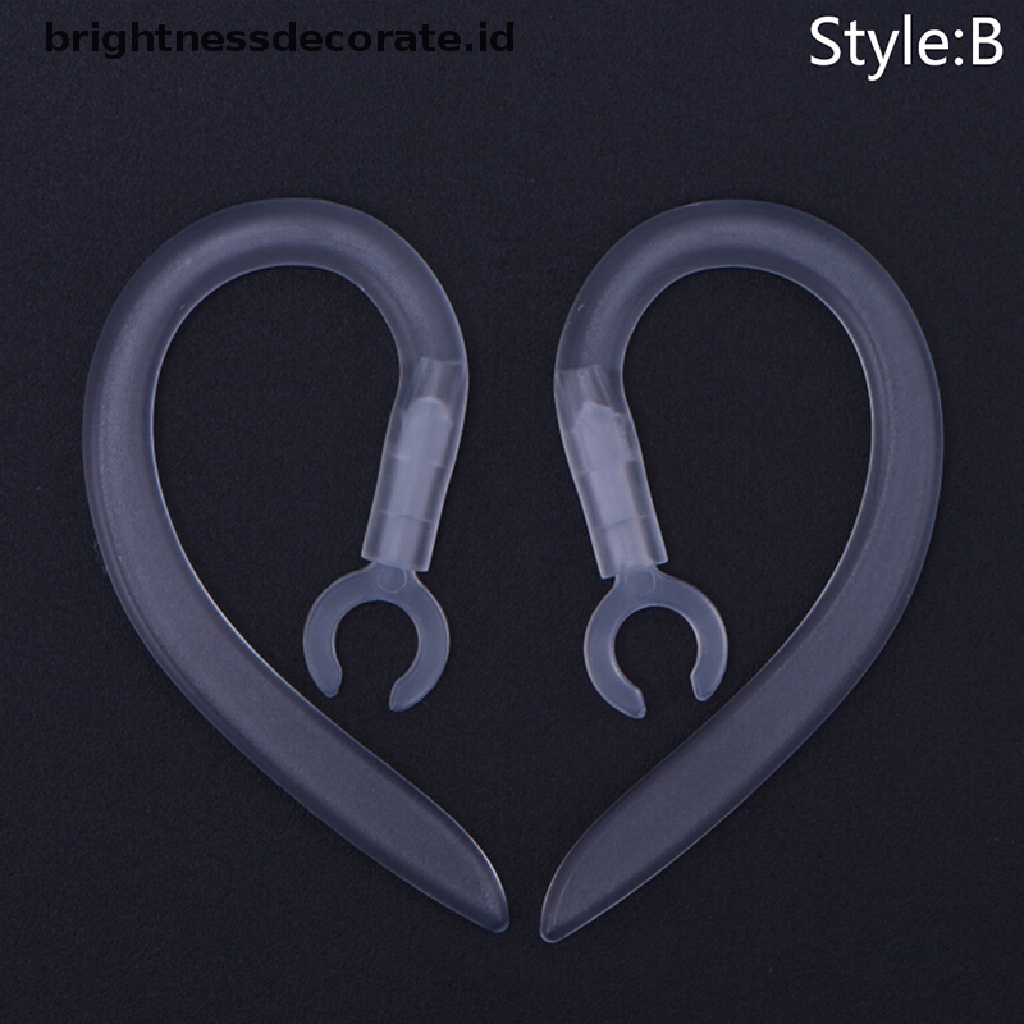 [birth] 5/6/7/8/9/10mm Clear Bluetooth Earphone Silicone Earbud Ear hook Loop Clips [ID]