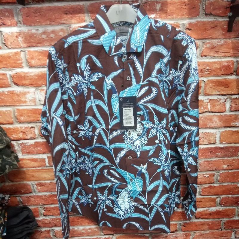 Kemeja pria/LARUSSO/15/Kemeja Formal/Kemeja Batik