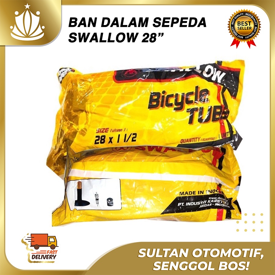 Swallow Ban Dalam Sepeda 28 inch 28&quot; Becak Gerobak