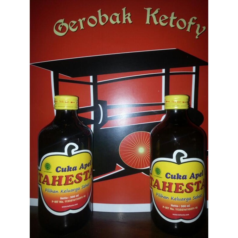 

Cuka Apel Tahesa 300ml Berkualitas