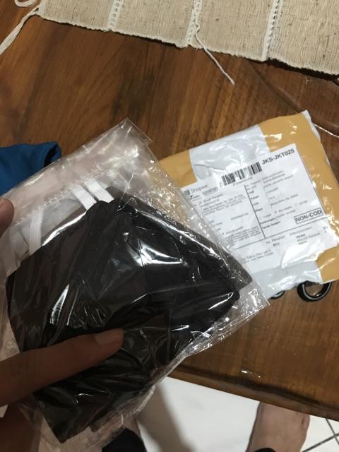 Masker Kain 3 Lapis Selip Tissue Filter Jadi 4 Lapis 4ply Face Mask Katun Anti Debu Cotton Mask