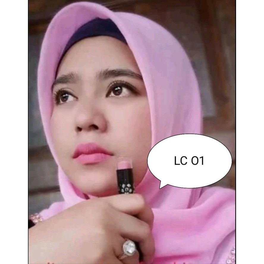 LIPSTIK MORESKIN NASA LC01MN PINK SOFT LIPSTIK NASA PRODUK ASLI 100% ORI