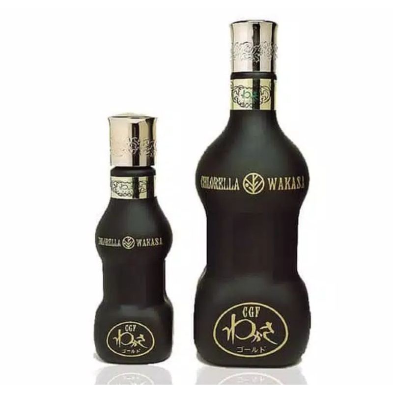 WAKASA GOLD MINI CNI 300 ML & 1000 ML / 1 LITER CGF SUN CHLORELLA ASLI ORIGINAL
