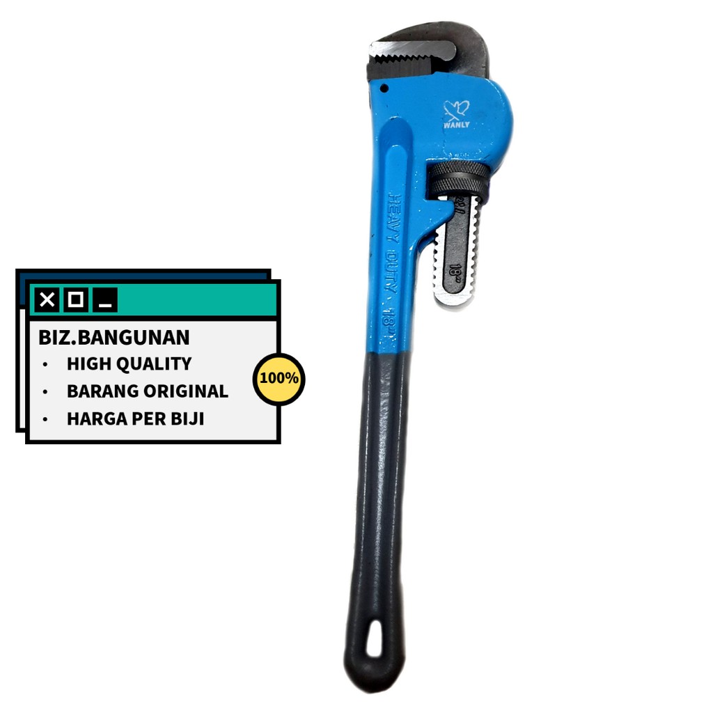 KUNCI PIPA WANLY 18&quot; INCH - PIPE WRENCH