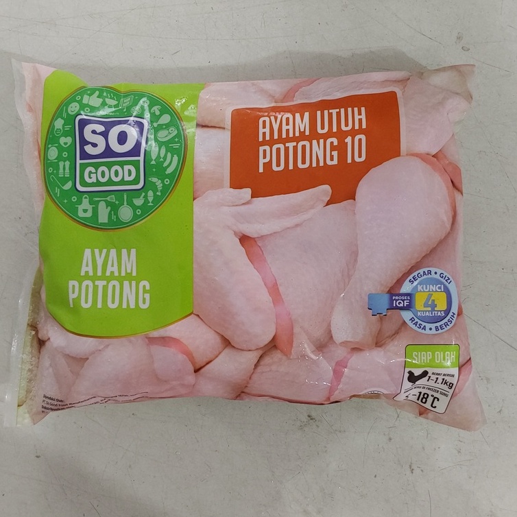 

So Good Ayam Potong Utuh 1kg