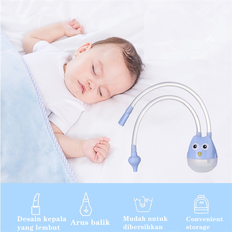 Nasal Aspirator Alat Sedot Ingus Bayi Pembersih Hidung Bayi Import Model Selang