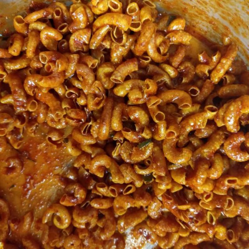 

MAKARONI CIKRUH DAUN JERUK PEDAS MAKANAN RINGAN MURAH MERIAH