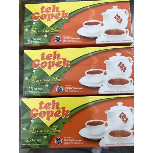 

TEH GOPEK JASMIN TEA TEH CELUP GOPEK