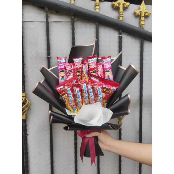 

buket Snack wisuda murah | Snack bouquet graduation