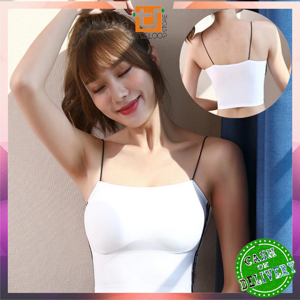 OFM-P103 Crop Top Bra Kemben Wanita Tangtop Wanita / Kemben Tali Wanita / Tank Top Wanita / Pakaian 