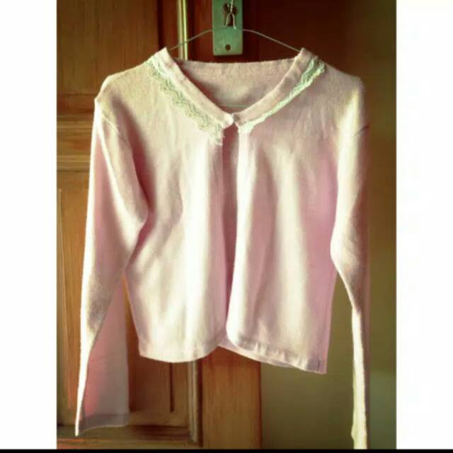 Cardigan Pink Preloved