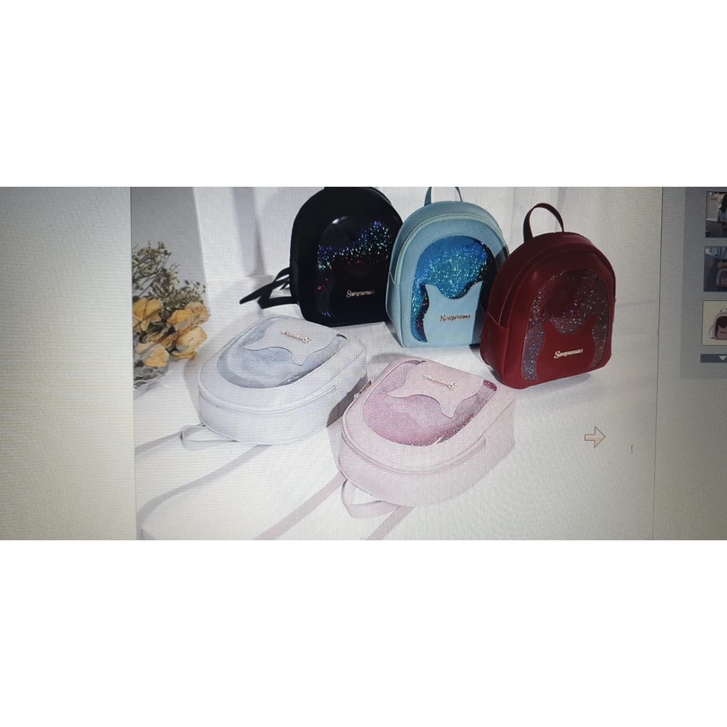 Stylish korean/Tas slempang wanita/Mini ransel