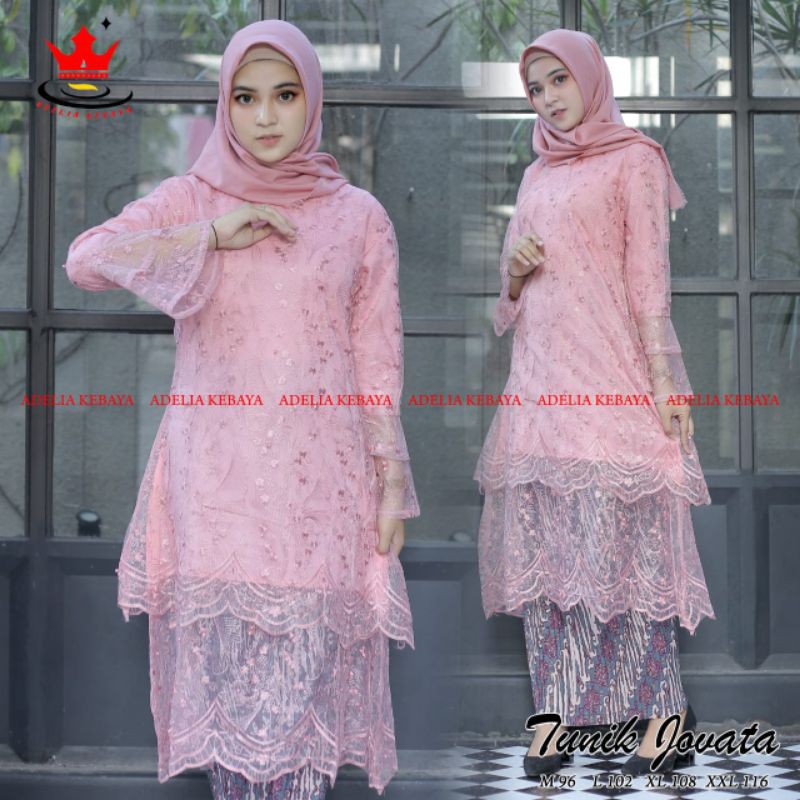 Kebaya Modern Tunik Terbaru - Kebaya Pesta Seragam - Kebaya Kondangan Cantik