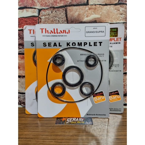 SIL SEAL SET OLI SEAL SET KOMPLIT GRAND / SUPRA / FITNEW / ASTREA / KIRANA