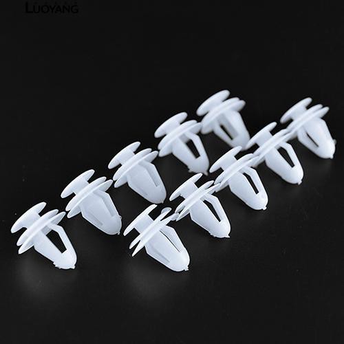 10 Pcs Mobil Interior Pintu Panel Clip Buckle Plastik Trim Paku Keling Fastener