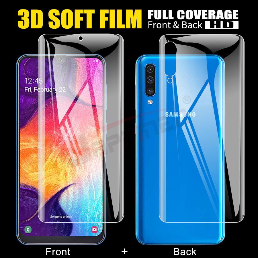 Front + Back 3D Full Cove F   or Samsung Galaxy A50 A30 A10