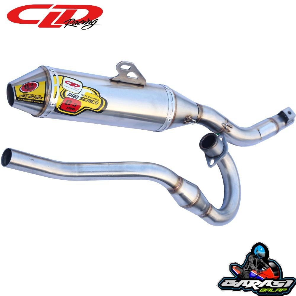 KNALPOT CLD HONDA CRF 150L C3 PRO SERIES
