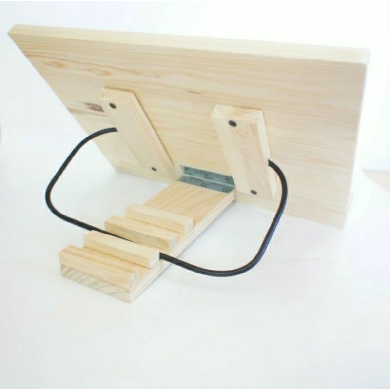 STAND HOLDER PENYANGGA KAYU STAND BUKU