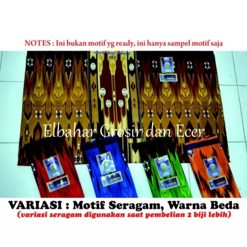 sarung tenun Samarinda original sarung Samarinda bin Abdullah jumbo dewasa || sarung Samarinda murah