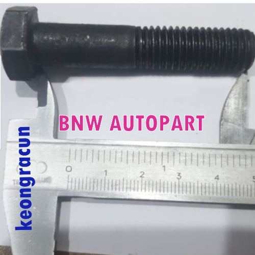 Baut nap roda &quot;baja&quot;/Bolt axle. HINO RANGER/H07C