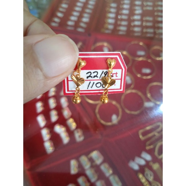 giwang emas 22 karat