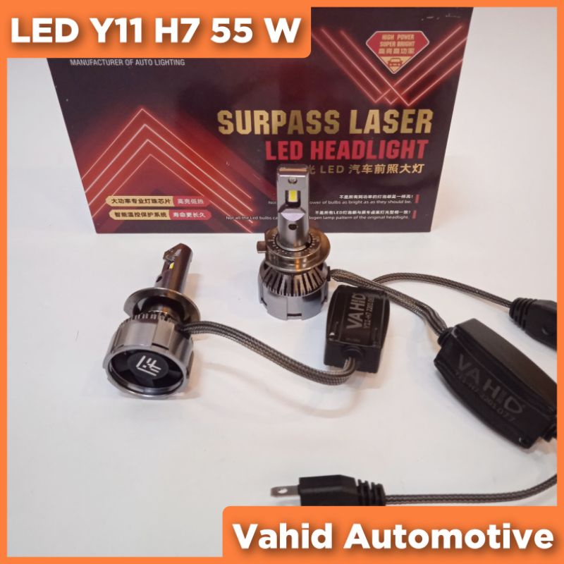 Lampu LED 55 Watt | Y11 H7 Headlight Vahid