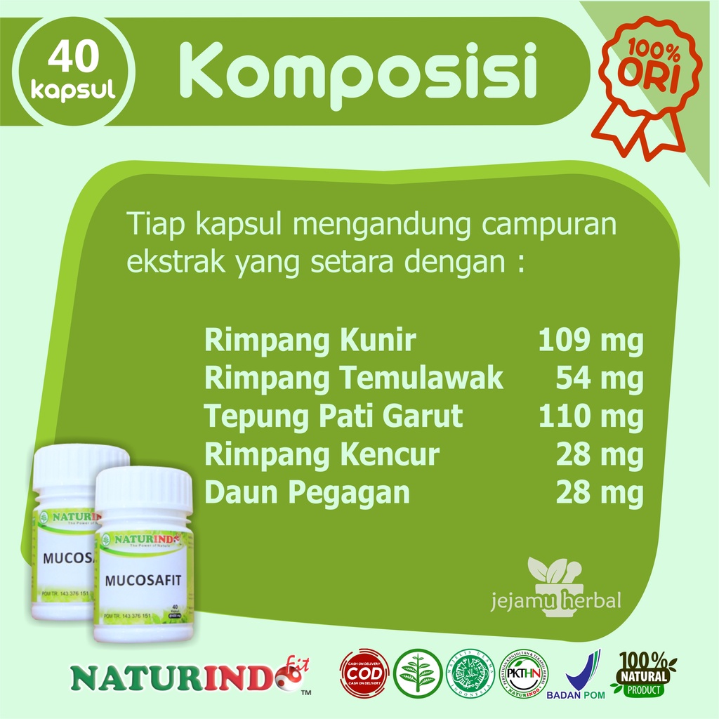 Obat Penghilang Bau Mulut Menahun Nafas Tidak Sedap Bau Sebab Gangguan Pencernaan Asam Lambung Maag Gerd Herbal Mucosafit Naturindo Bpom Halal Mui-5