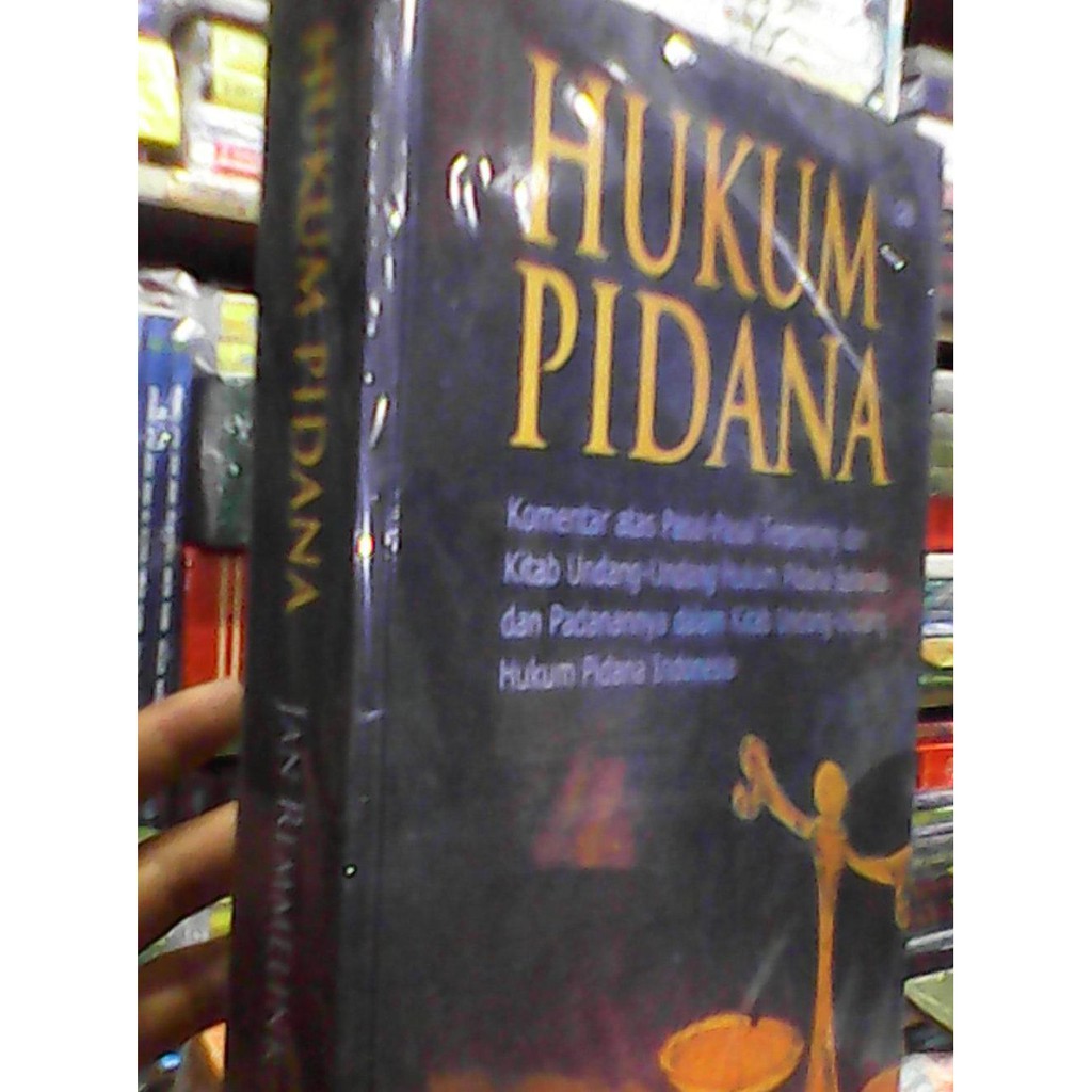 Paling Murah Hukum Pidana / Jan Remmelink Hard Cover
